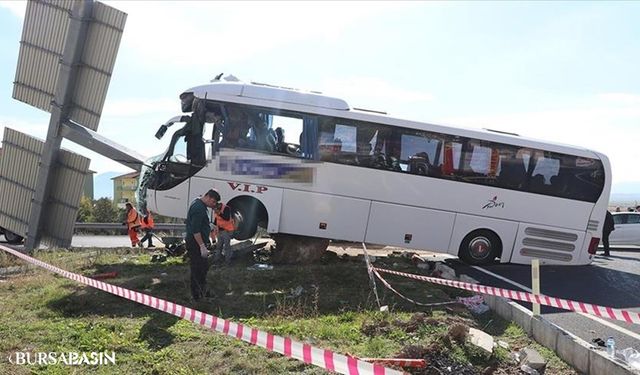 Denizli'deki tur otobüsü kazasında ölenlerin sayısı 3'e yükseldi