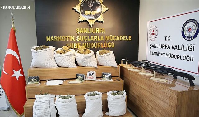 Şanlıurfa'da Büyük Darbe: Uyuşturucu Operasyonu!