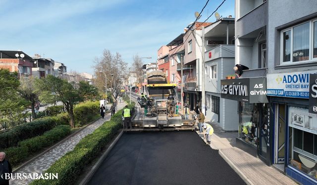 Bursa'da 2. Kanal Caddesi Sağlıklaştırma Projesi Tamamlandı