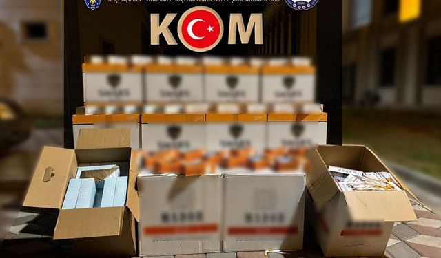 Kocaeli’de 470 bin makaron  ele geçirildi