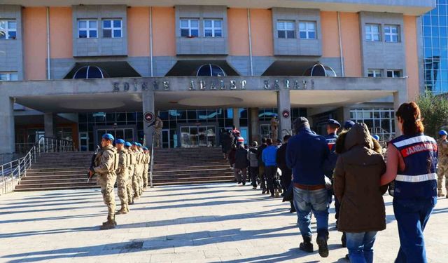 Terör örgütü şüphelileri Yunanistan’a kaçamadan yakalandı