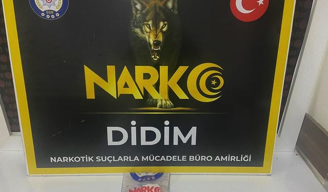 Didim'de Yılbaşı Tedbirleri Kapsamında Uyuşturucu Operasyonu