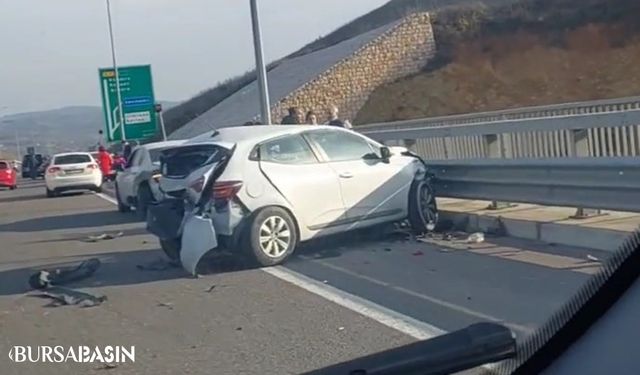 Kuzey Marmara Otoyolu'nda Zincirleme Kaza: 4 Yaralı!