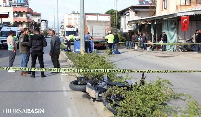 Antalya'da Motosiklet Kazası: 1 Ölü, 1 Ağır Yaralı