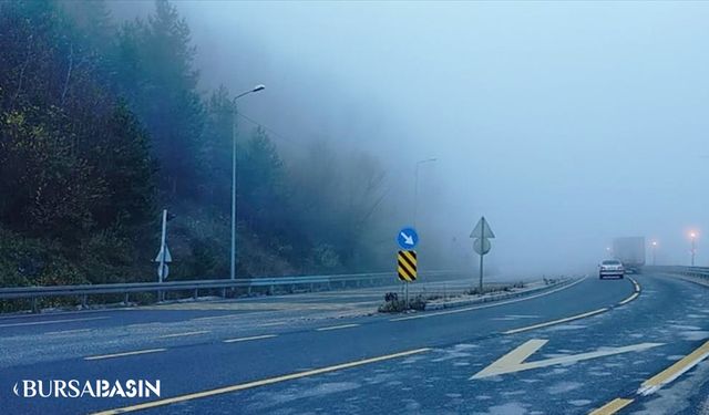 Bolu Dağı'nda Yoğun Sis Tehlikesi: Sürücüler Dikkatli Olmal!