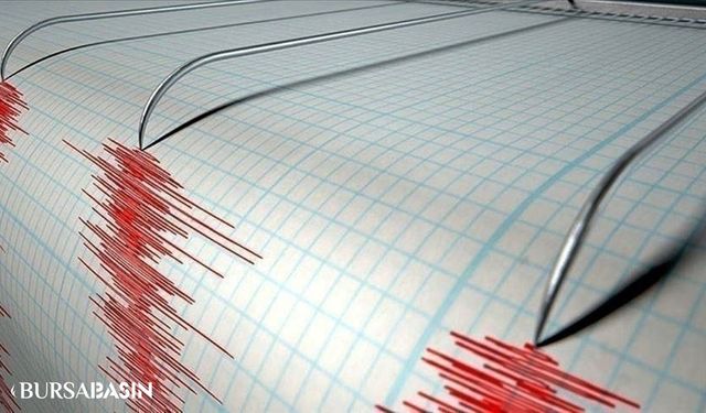 Marmara Denizi'nde Gemlik Körfezi'nde 5.1 Büyüklüğünde Deprem