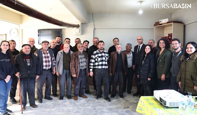 Nilüfer Belediyesi Çiftçilere Toprak, Bitki ve Su Analizleri Eğitimi Verdi