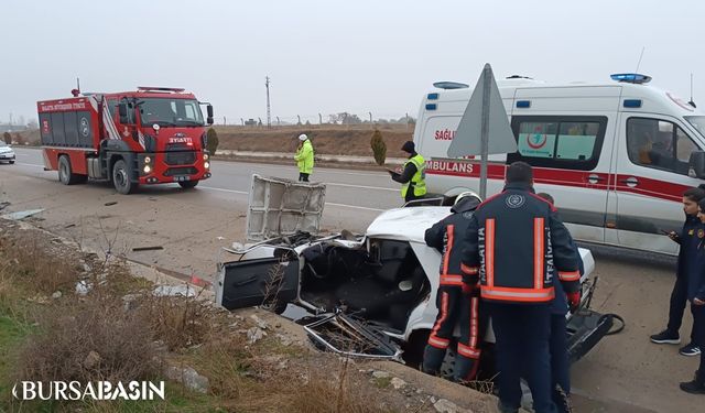 Malatya'da Otomobil Takla Attı: Yaralı Sürücü