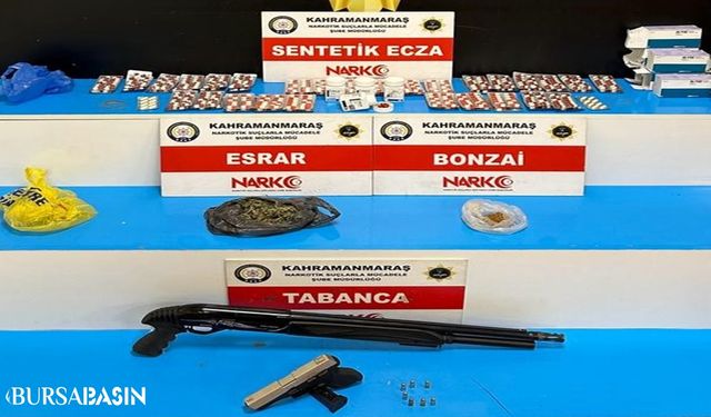 Kahramanmaraş Operasyonunda 66 Tutuklama