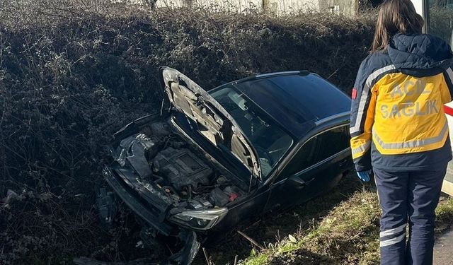 Bursa-Ankara Yolu Kavşağında Kaza: 1 Yaralı