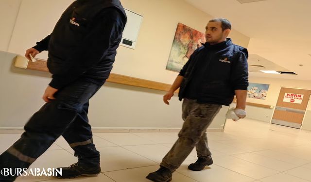 İnegöl'de İş Kazası: İşçi, Bıçağıyla Elini Keserek Yaralandı