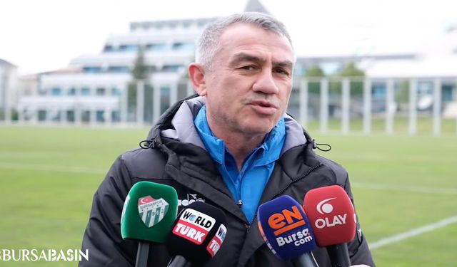 Bursaspor Teknik Direktörü Ümit Şengül: "İki Maç Hayati Önem Taşıyor"