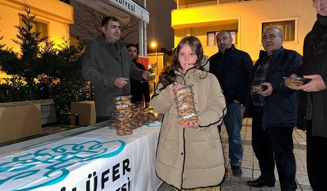 Nilüfer Belediyesi'nden Regaip Kandili'nde Kandil Simidi İkramı