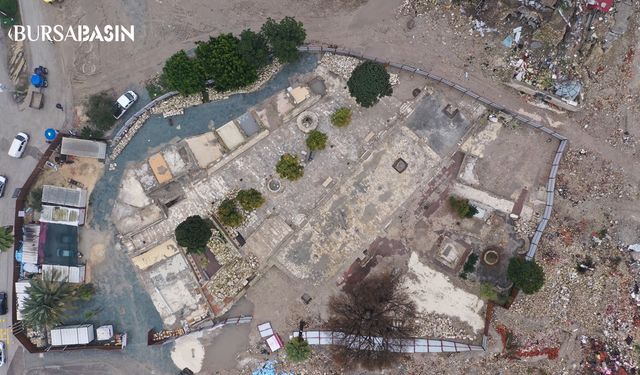 Bursa Belediyesi, Antakya Ulu Cami'nin Restorasyon Çalışmalarına Hız Veriyor