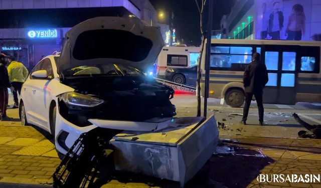 Bursa'da Yolda Kaza: 6 Yaralı