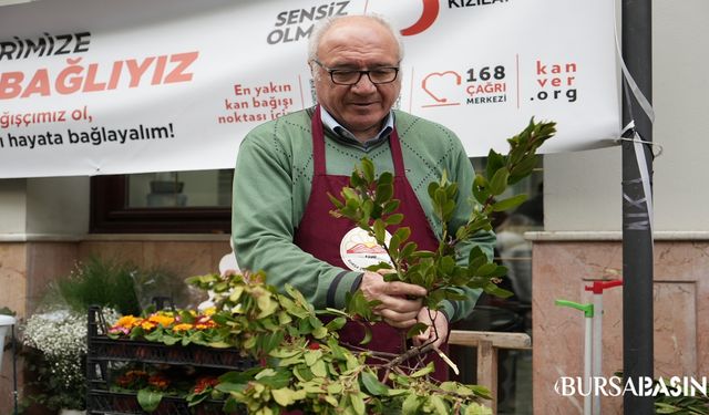 Bursalı Çiçekçiler, Uyuşturucu Sevkiyatı Yapanları Protesto Etti!