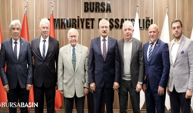 Bursaspor Başkanı ve Yönetimden Cumhuriyet Başsavcısı'na Ziyaret