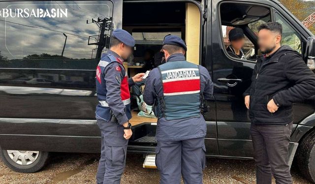 Yıldırım 'da Jandarma Operasyonu: 35 Suçtan Kayıtlı Şüpheli Yakalandı