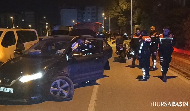 Bursa'da Polis Kovalamacası: 3 Şüpheli, Metamfetaminle Yakalandı!