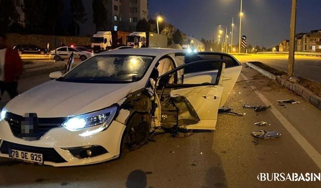 İnegöl'de Trafik Kazası: 4 Yaralı