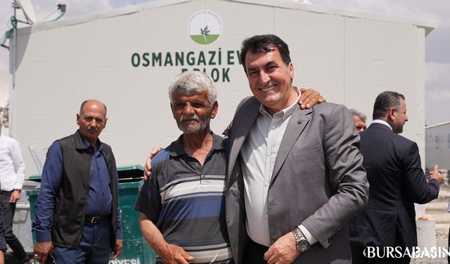 Osmangazi Belediyesi, Asrın Felaketinde Yaralara Merhem Oldu