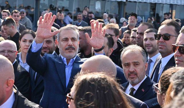 Bursa'da Hakan Fidan'a protesto