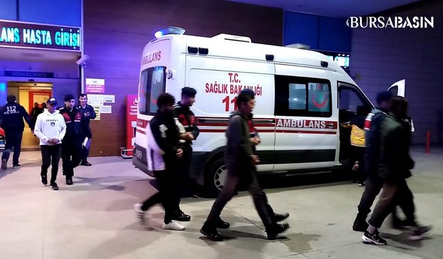 Bursa'da Kaçak Yollarla Giren 5 Afgan Şahıs Yakalandı