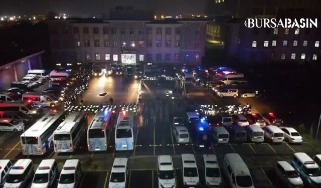 Bursa Narkotik Operasyonunda 41 Tutuklama