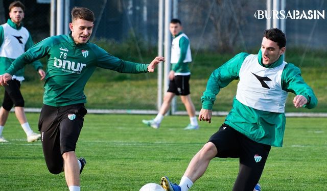 Bursaspor, Kırklarelispor Maçı Hazırlıklarını Sürdürdü