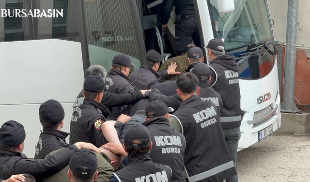 Bursa Merkezli Operasyonda 27 Organize Suç Örgütü Üyesi Yakalandı