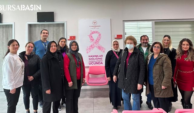 Nilüfer'de 742 Vatandaşa Ücretsiz Kanser Taraması