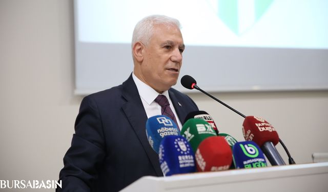 Başkan Mustafa Bozbey: 'Her Yıl Bir Lig Atlayan Bir Bursaspor' Hedefiyle Çalışacağız