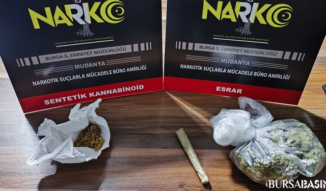 Bursa'da Uyuşturucu Operasyonu: 2 Şüpheli Gözaltında