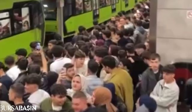 Bursa'da Konser Sonrası Kavga ve Metro Yoğunluğu