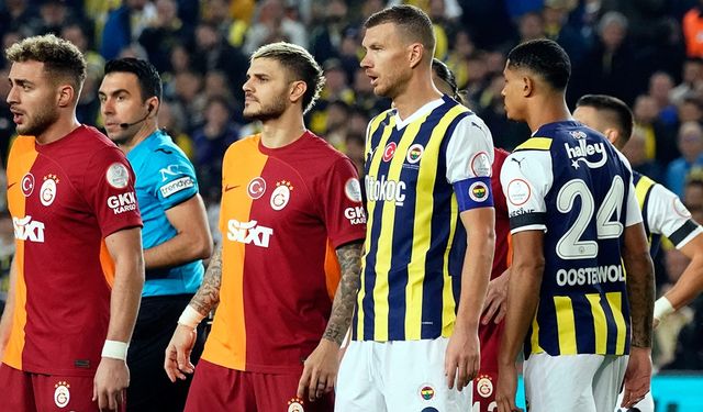 Heyecan dorukta: Galatasaray ve Fenerbahçe karşı karşıya