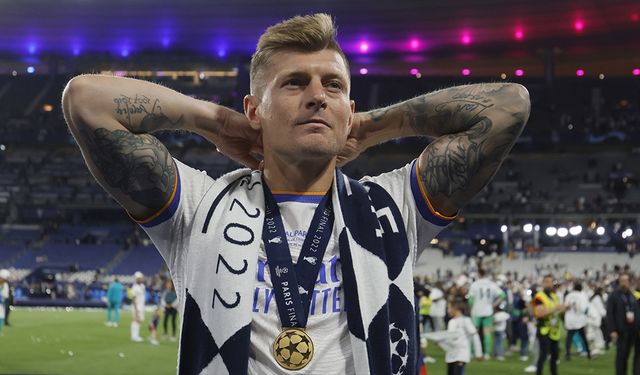 Toni Kroos: Futbol sahnesinden son nokta