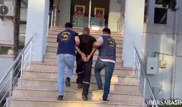 Bursa’da Jandarma, 8 Yıl Kaçan Müebbet Mahkumunu Yakaladı