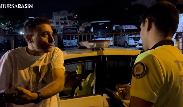 Bursa'da Trafik Polisleri Alkollü Sürücülere Geçit Vermedi