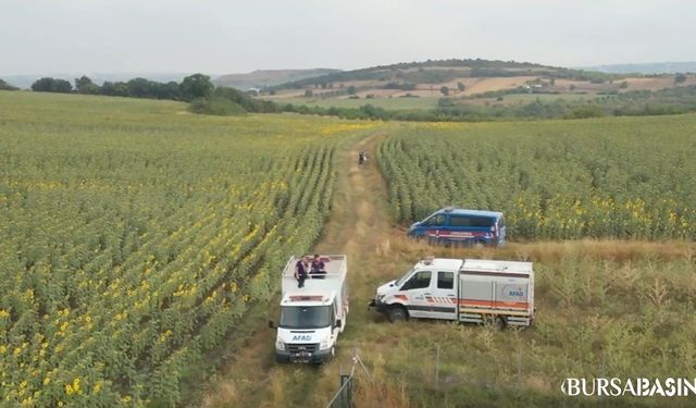 Mustafakemalpaşa'da Uluabat Gölü'nde Kaybolan Adam Dron ile Kurtarıldı