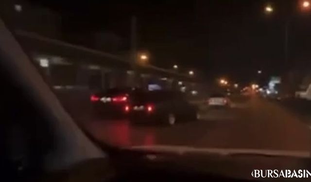 Yıldırım'da Trafikte Yarışan Araçlar Korku Saçtı