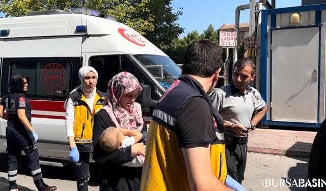 Yıldırım'da Kavga sırasında 14 aylık Bebek Yaralandı