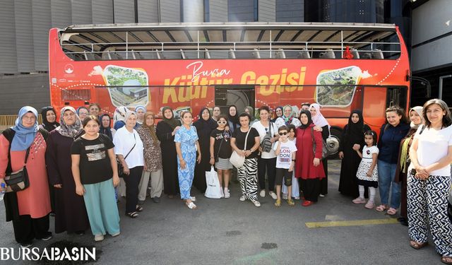 Osmangazi'nin Kadınlara Özel Bursa Kültür Gezisi'ne Yoğun İlgi