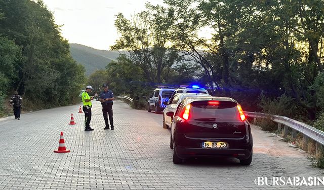 Yıldırım'da Yasaklı Park ve Alkol Kullanımına Şok Baskın