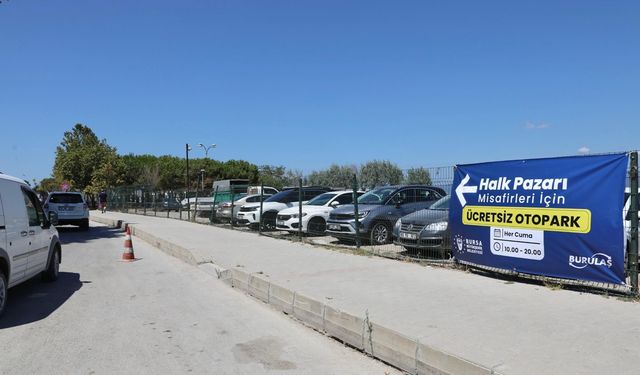 Mudanya'da BURULAŞ Otoparkı Cuma Günleri Ücretsiz Olacak