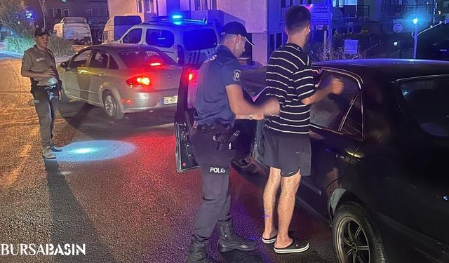 Bursa'da Gece Boyu Şok Uygulama: Polis Kuş Uçurtmadı