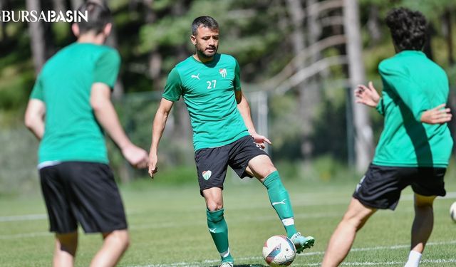 Bursaspor Bolu Kampında Sabah Antrenmanına Devam Ediyor