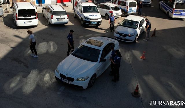 Demirtaş'ta Polis Şok Uygulama Noktalarıyla Denetim Yaptı