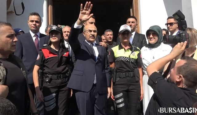 Mahmut Demirtaş, Bursa'dan Sevgi Dolu Bir Uğurlama ile Ayrıldı