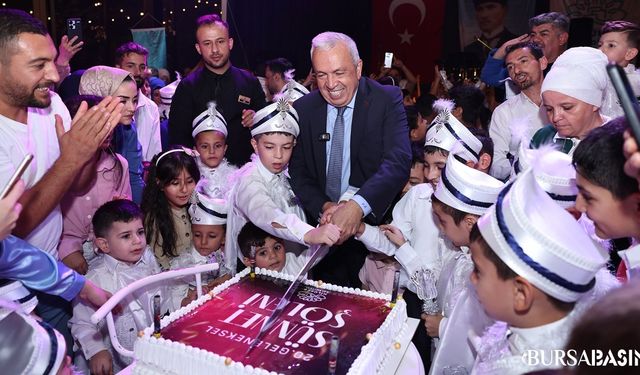 Nilüfer'de 20. Geleneksel Sünnet Şöleni Coşkuyla Kutlandı