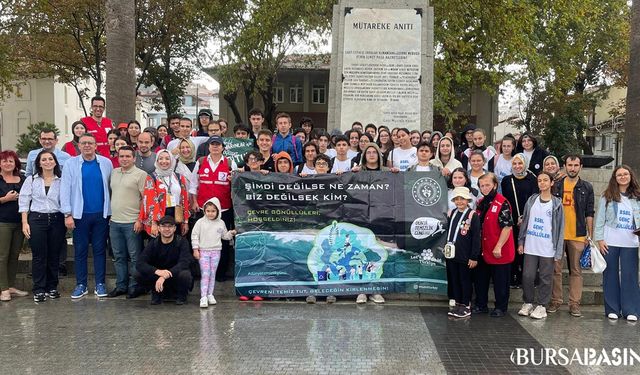 Mudanyalılar Dünya Temizlik Günü’nde Çevre İçin Buluştu